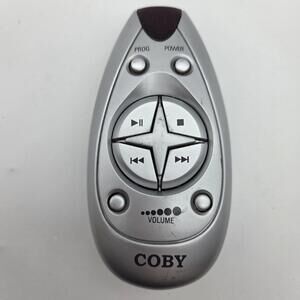 Genuine Coby CX-CD375 Micro Stereo System Remote Control - Tested OEM Quick Ship